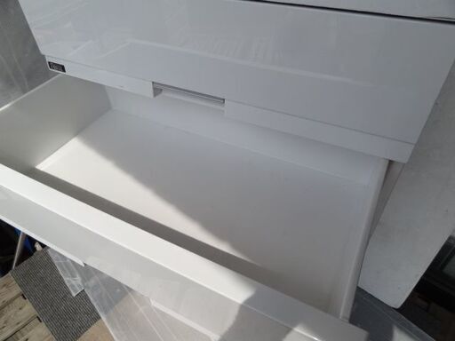 Fits フィッツ 6段 プラスチックチェスト ホワイト 衣装ケース 収納