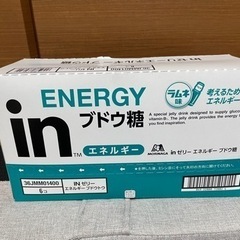 in ゼリー エネルギー ブドウ糖 ラムネ味 1箱(6個入) 