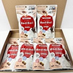 MediBall メディボール 猫用 かつお味  15子入り✖6袋