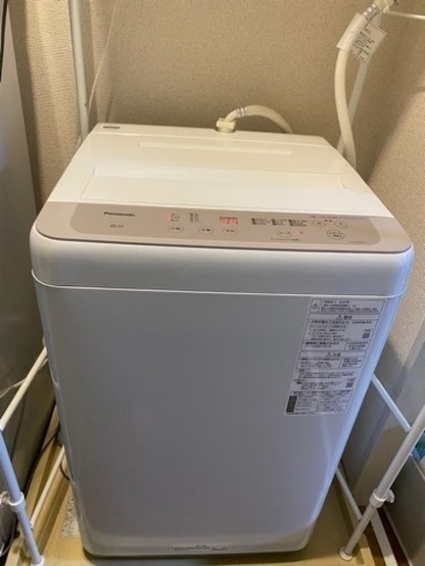 Panasonic 全自動洗濯機NA-F60B14-C 6kg （2020年製）
