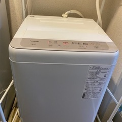 【ネット決済・配送可】Panasonic 全自動洗濯機NA-F6...