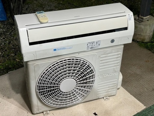 3ヶ月保証！！ 6畳用 HITACHI RAS-AS22A 冷暖房エアコン！分解清掃渡し！2011年製
