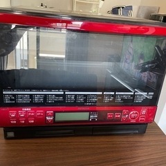 HITACHI 日立加熱水蒸気オーブンレンジ MOR-RS8（RED）