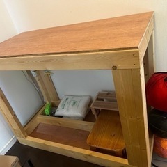 受け渡し決まりました。コトブキ 1200×450×450 ガラス水槽 手作り木製台セット 中古 受け渡し決まりました。コトブキ 1200×450×450 ガラス水槽 手作り木製