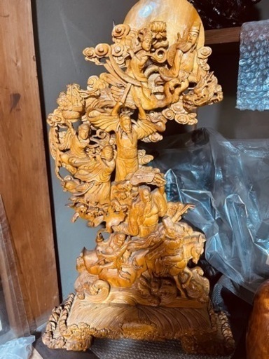 八仙　置き物