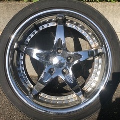 ZENETTI  ゼネッティ 19インチ　深リム　メッキ　ホイール