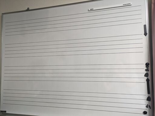 【音楽五線白板 指導用ディスプレイボード】中古