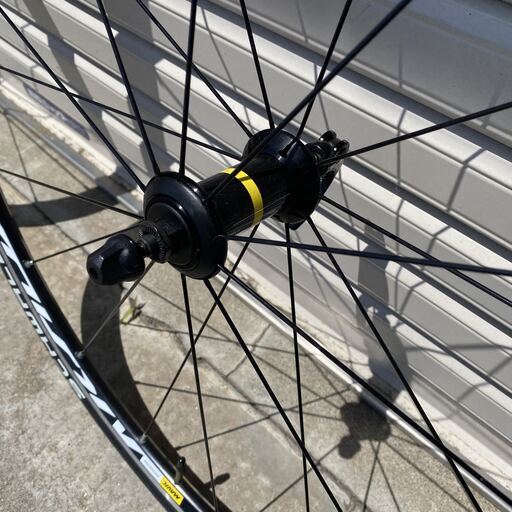 マビック アクシウム ホイール前後セット 送料無料対象外)マビック