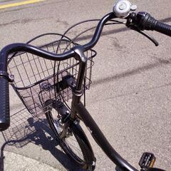 ♪ジモティー特価♪シマノ製外装6段変速・前カゴ・LEDオートライト