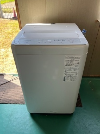 中古パナソニック 全自動洗濯機 5kg NA-F5B1 2023年製