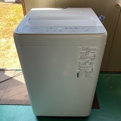 中古パナソニック 全自動洗濯機 5kg NA-F5B1 2023年製