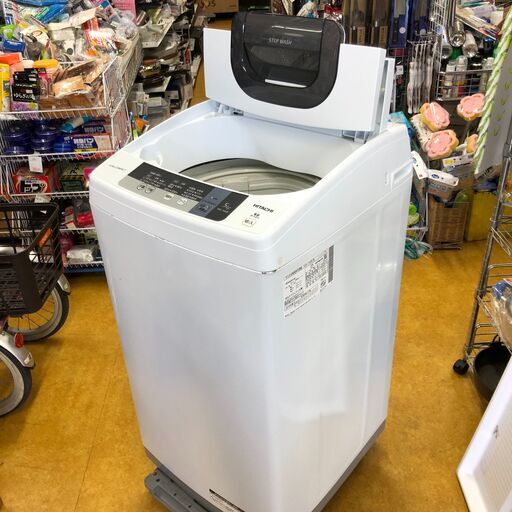 ２０１６年製　日立  NW-5WR W [全自動洗濯機（5.0kg）