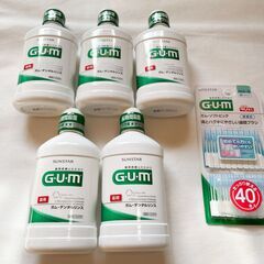 【新品未開封】GUM ガム・デンタルリンス 250ml 5本セッ...