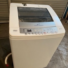 ０円　洗濯機　AQUA
