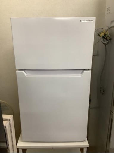 YAMADA SELECT(ヤマダセレクト) YRZC09H1 2ドア冷蔵庫 (87L・右開き) ホワイト　　リサイクルショップ宮崎屋　佐土原店　24.5.4F