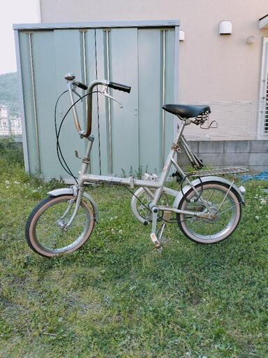 折りたたみ自転車　昭和レトロ