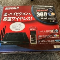 BUFFALO  WiFiルーター  機器パソコン PCパーツ