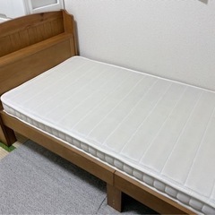 家具 ベッド セミシングルベッド