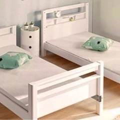 ベッド　シングルベッド　×2