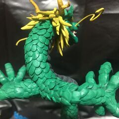 石粉粘土作品「Chinese Dragon」
