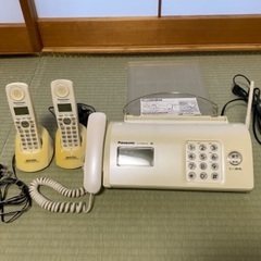 パナソニック　FAX付電話　KX-PW603 子機2台