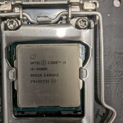 CPU Core i9 9900k + マザボ ASUS ROG...