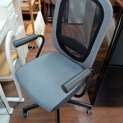 デスクチェア　椅子　イス　グレー　ブラック　サイズ（約）幅60×...