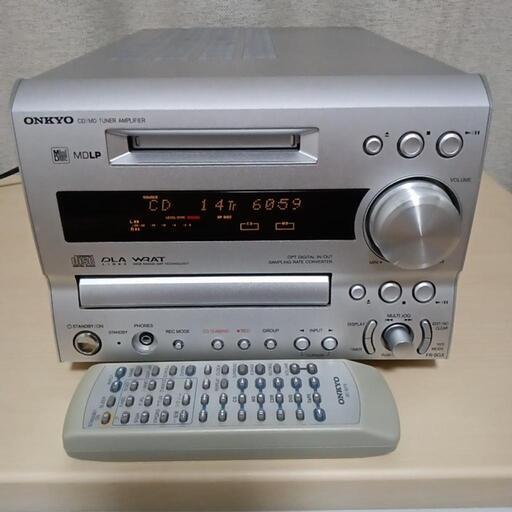 ONKYO オンキョ― CD.MDコンポ　FR-9GX