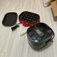 たこ焼き器、炊飯器、家電 キッチン家電 ホットプレート