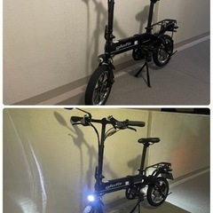 【引き取り限定】glafit gfr-01 電動バイク　自転車　小径車