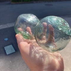 ガラスの浮き玉