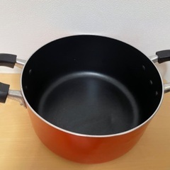 【決まりました】【新品未使用】鍋 蓋なし 直径20センチ