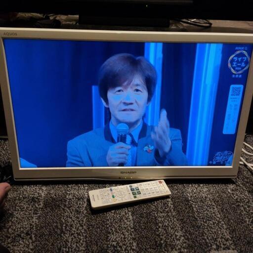 外付けHDD録画対応24型シャープ液晶テレビLC-24K20