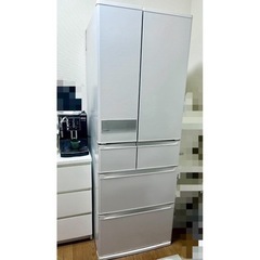 【お譲り先決定】三菱 冷凍冷蔵庫 MR-JX53Y フレンチドア
