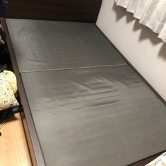 【取引中】家具 ベッド セミダブルベッド