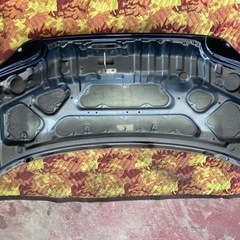 車のパーツ 外装、車外用品手渡し限定　ムーヴ　L152S HighWorksバッドフェイスボンネット