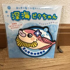 【未開封】深海ビクちゃん　オリジナルマグネット　富山湾