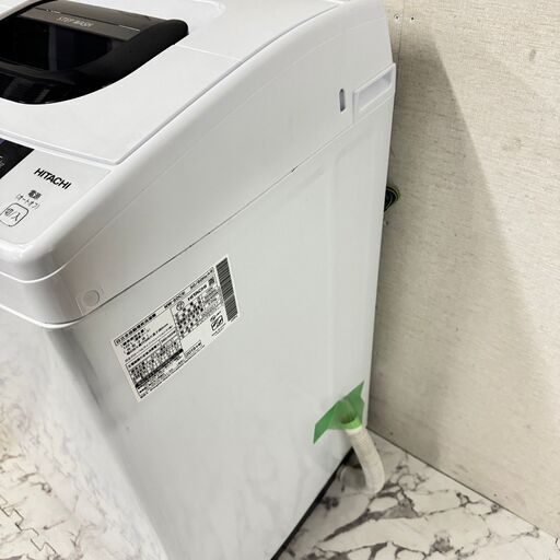 17576  HITACHI 一人暮らし洗濯機 2019年製 5.0kg ◆大阪市内・東大阪市他 5,000円以上ご購入で無料配達いたします！◆ ※京都・高槻・枚方方面◆神戸・西宮・尼崎方面◆生駒方面、大阪南部方面　それぞれ条件付き無料配送あり！