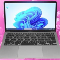 二刀流】クワッドコア MacBook Air ＆ Windows11 Pro 指紋認証（Touch