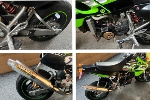 バイク カワサキksr110 プチツーリングや仕事用に 雨の日の過ごし方