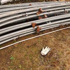 急募】ビニールハウス アーチパイプ パイプ径42.7mm+関連部品