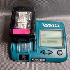マキタ 18V 6A　バッテリー　7