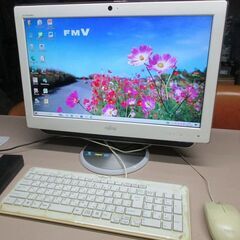 Fujitu FMVE30CTW デスクトップパソコン　値下げし...