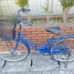 (chariyoshy出品)美品、26インチ自転車、ブルー