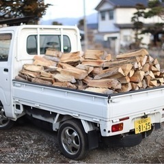 薪、軽トラック山盛り7 薪、軽トラック山盛り7