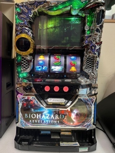 バイオハザード  リベレーションズ　パチスロ　実機　コイン不要機付
