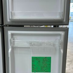 値下げしました！！　6ヶ月保証付き！！　冷蔵庫　ヤマダ　YRZ-C09H1　2021　幅(W)478mm × 奥行(D)505mm ×  高さ(H)850mm