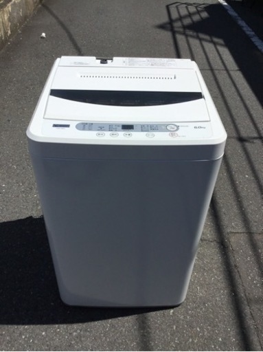 (ジ4)SALE‼️¥11,000(税込み) YAMADA  SELECT全自動電気洗濯機　6.0kg　2020年製