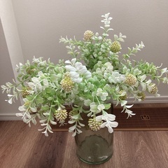 フェイクグリーン　造花　花瓶