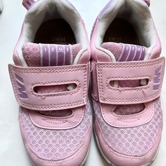 イフミー 子供靴 スニーカー 運動靴 17.5cm ピンク 靴/...